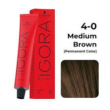 Schwarzkopf Igora Royal 4-0 Medium Brown Permanent Hair Color 2.1 fl. oz. (60 g) by Schwarzkopf Professional