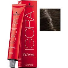 Schwarzkopf Igora Royal Permanent Hair Color - 6-12 Dark Blonde Cendre Ash